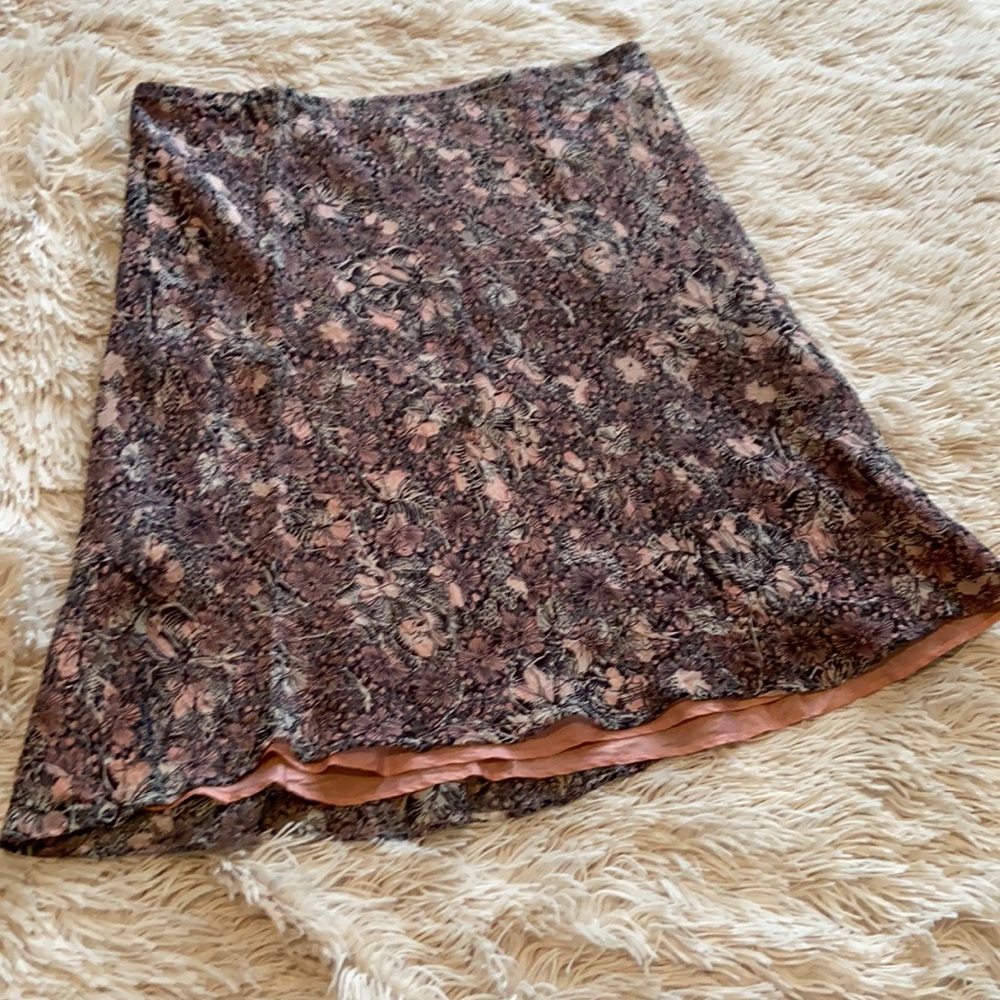 Max Studio silk skirt